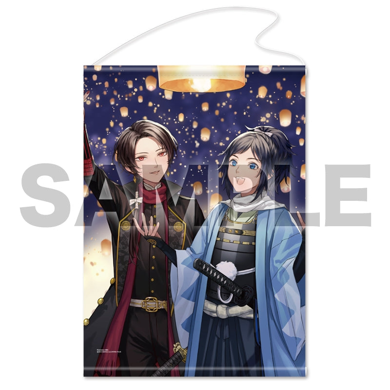 六周年記念祝画 タペストリー061:加州清光 大和守安定