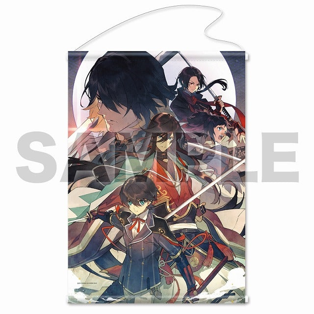 絵巻B2タペストリー006:加州清光・大和守安定・和泉守兼定・堀川国広・長曽祢虎徹