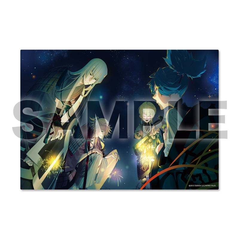 六周年記念祝画 アクリルアートプレート048：江雪左文字　宗三左文字　太閤左文字　小夜左文字