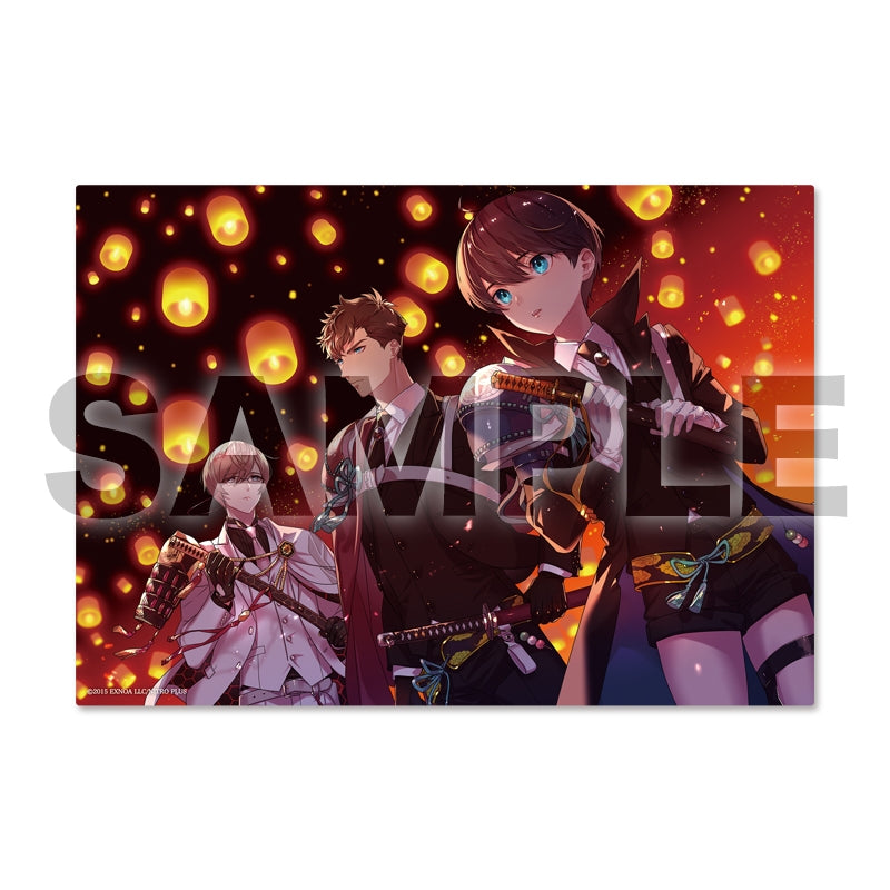 六周年記念祝画 アクリルアートプレート058：亀甲貞宗　小豆長光　謙信景光