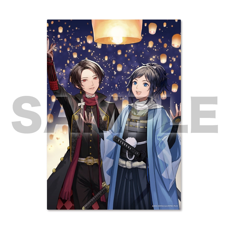 六周年記念祝画 アクリルアートプレート061：加州清光　大和守安定