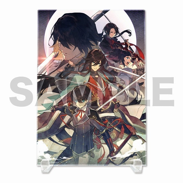 絵巻アクリルプレート013：加州清光・大和守安定・和泉守兼定・堀川国広・長曽祢虎徹
