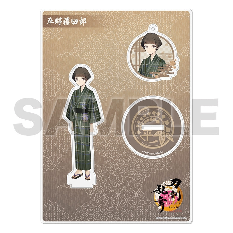 01：平野藤四郎 アクリルスタンドセット（軽装）