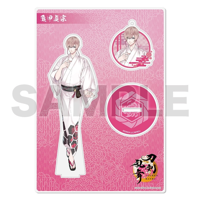 13：亀甲貞宗 アクリルスタンドセット（軽装）