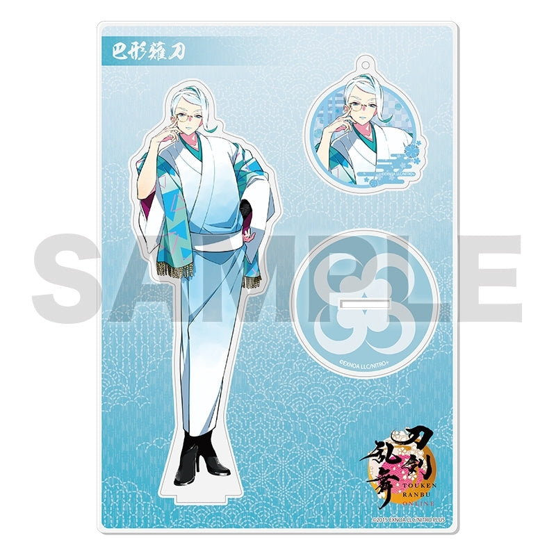 42：巴形薙刀 アクリルスタンドセット（軽装）