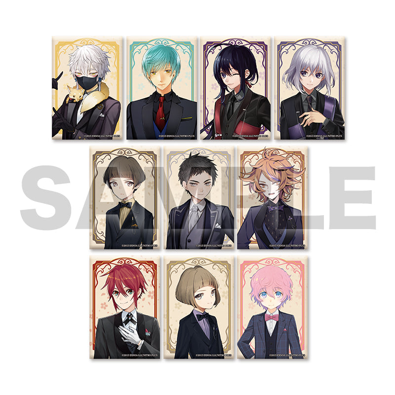 スクエア缶バッジコレクション（祝装） 第二弾