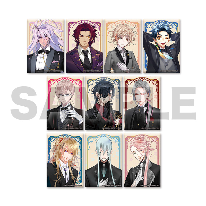 スクエア缶バッジコレクション（祝装） 第四弾